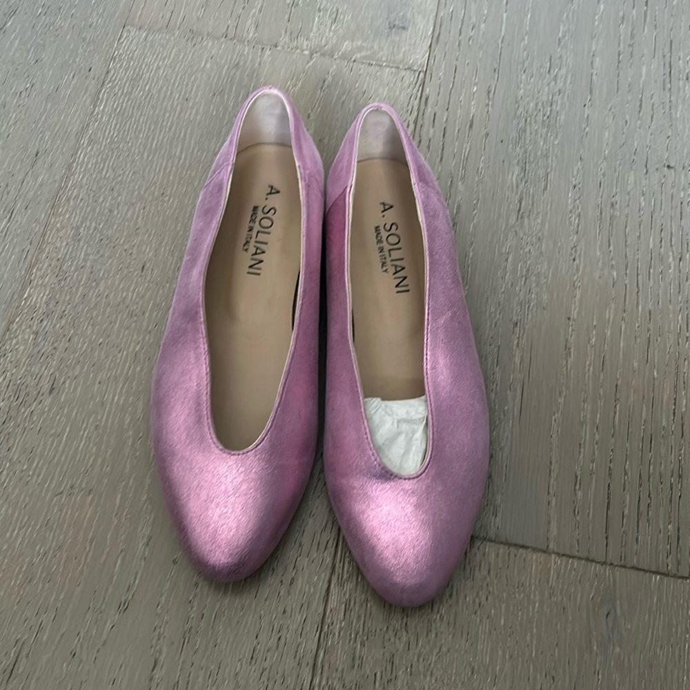 A. Soliani “scala” ballet flat size 35